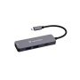 USB elosztó-HUB, USB-C /2xUSB-A, HDMI, USB-C, VERBATIM