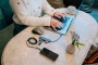 USB elosztó-HUB, USB-C /2xUSB-A, HDMI, USB-C, SD, MicroSD, VERBATIM
