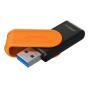 Pendrive, 256GB, USB 3.2 Gen1, KINGSTON DataTraveler Exodia S, fekete-narancs