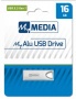 Pendrive, 16GB, USB 3.2 Gen1, alumínium ház, MYMEDIA 'Alu' (by VERBATIM)