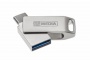 Pendrive, 64GB, USB 3.2 Gen1 + USB-C, alumínium ház, MYMEDIA Dual (by VERBATIM)