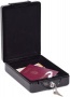 Értéktároló, mobil, 1,1 l, 70x160x220 mm, KINGSAFE Car Safe
