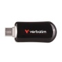 Pendrive, 128GB, USB-C 3.2 Gen1, VERBATIM 'Plectra', fekete