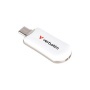 Pendrive, 256GB, USB-C 3.2 Gen1, VERBATIM Plectra, fehér