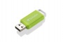 Pendrive, 32GB, USB 2.0, VERBATIM Databar, zöld