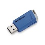 Pendrive, 2 x 32GB, USB 3.2, 80/25MB/sec, VERBATIM Store n Click, piros, kék