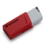 Pendrive, 2 x 32GB, USB 3.2, 80/25MB/sec, VERBATIM Store n Click, piros, kék