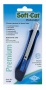 Univerzális kés, 9 mm, WEDO Soft-cut, kék/fekete