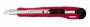 Univerzális kés, 9 mm, WEDO, 'Standard' piros