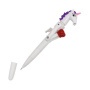 Unikornis golyóstoll, 1 mm, LED fénnyel, WEDO Lucky Punch, kék