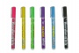 Filctoll készlet, 1-2 mm, metál arany, WEDO, 6 különböző színű kontúrral