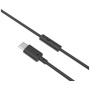 Fejhallgató, mikrofonnal, USB-C, VERBATIM TruSound Headset, fekete