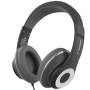 Fejhallgató, mikrofonnal, USB-C, VERBATIM 'TruSound Headset', fekete
