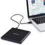 Blu-ray író, (külső meghajtó), 4K Ultra HD, USB 3.1 GEN 1 USB-C, VERBATIM Slimline