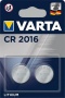 Gombelem, CR2016, 2 db, VARTA