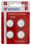 Gombelem, CR2032, 4 db, VERBATIM 'Premium'