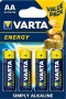 Elem, AA ceruza, 4 db, VARTA 'Energy'