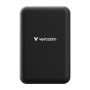Power bank, külső akkumulátor, mágneses, 20.000mAh, kitámasztó, VERBATIM Charge n Go Essentials, fekete