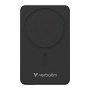 Power bank, külső akkumulátor, vezeték nélküli, 10.000mAh, VERBATIM 'Charge n Go Essentials', fekete