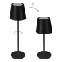 Akkus asztali lámpa, USB, LED 3,8W EGLO Cabozo fekete