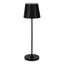 Akkus asztali lámpa, USB, LED 3,8W EGLO 'Cabozo' fekete