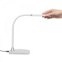 Asztali lámpa, LED, szabályozható, MAUL Pearly colour vario, ezüst