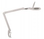 Asztali lámpa, LED, nagyító, felfogatható, MAUL 'Makro', fehér