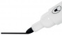 Táblamarker, kúpos hegyű, 2 mm, 10 db, NOBO Glide, fekete
