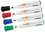 Táblamarker, kúpos hegyű, 2 mm, 10 db, NOBO Glide, vegyes