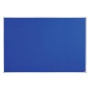 Üzenőtábla, alumínium keret, 180x120 cm, NOBO 'Essential', kék