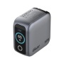 Hálózati töltő, 2xUSB-C, USB-A, kijelző, 65W, GaN, VERBATIM
