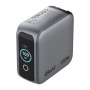 Hálózati töltő, 2xUSB-C, USB-A, kijelző, 100W, GaN, VERBATIM
