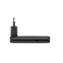 Hálózati töltő, 2xUSB-C, 65W, GaN, VERBATIM Fold `n` Go, fekete