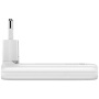 Hálózati töltő, 2xUSB-C, 65W, GaN, VERBATIM Fold `n` Go, fehér