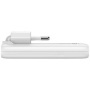 Hálózati töltő, 2xUSB-C, 65W, GaN, VERBATIM Fold `n` Go, fehér