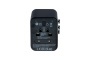 Utazó adapter, univerzális, USB-A(QC 3.0)/USB-C(PD20W)2xUSB, VERBATIM UTA-02