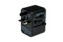 Utazó adapter, univerzális, USB-A(QC 3.0)/USB-C(PD61W)2xUSB, VERBATIM UTA-04
