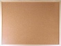 Parafatábla, kétoldalas (parafa/parafa), 30x40 cm, fa keret, VICTORIA VISUAL
